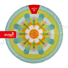 Cargar imagen en el visor de la galería, Mandala de colores rosa y lila, círculo de 150 de diámetro para disfrutar en solitario, pareja o familia.
